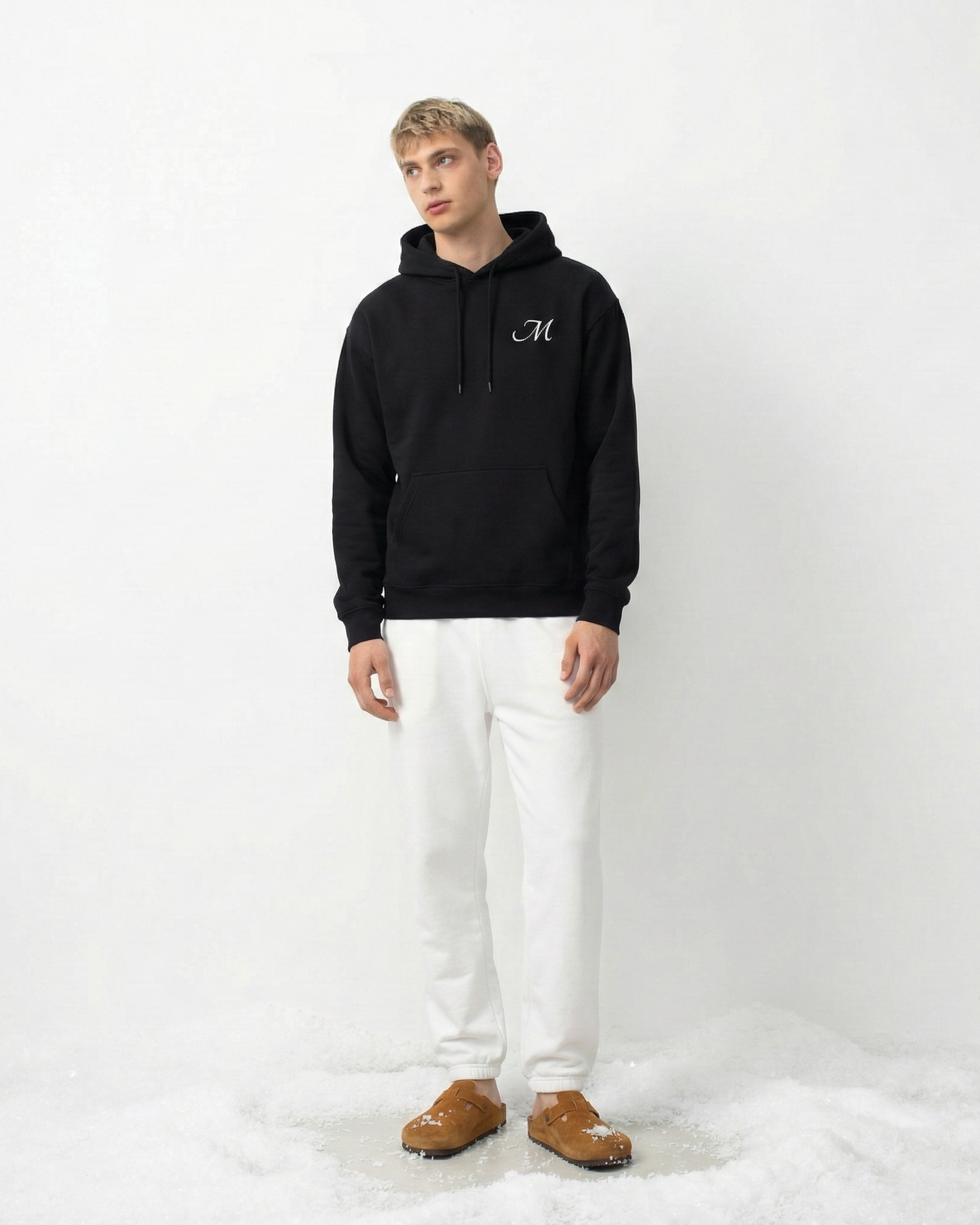 Sweat Maison Prestige Ski Club Noir